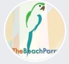 The beach parrot Logo
