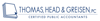 Thomas Head & Greisen Logo