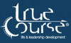 True Course Living, Learning, Leading Logo