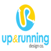 Up & Running Website Design Logo