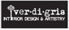 verdigris interior design Logo