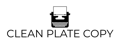 Clean Plate Copywriting Logo