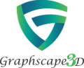 Graphscape 3D Logo