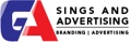 GA Signs and Advertising Logo