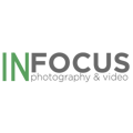 In Focus Photography and Video Logo
