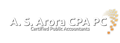 A. S. Arora CPA PC Logo
