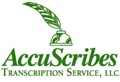 Accuscribes Transcriptions Services Logo