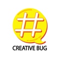 Hashtag Creative Bug Logo