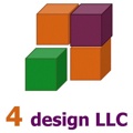 4 Design, LLC Logo