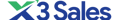 X3 Sales Logo