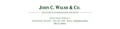 John C Walsh & Co Logo