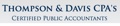 Thompson & Davis CPA's Logo