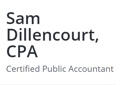 Sam Dillencourt, CPA Logo