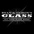 Ryan & Gordy’s Glass Logo