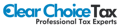 Clear Choice Tax Logo