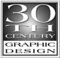 30th Century Graphic Design Logo