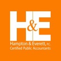 Hampton & Everett, P.C. (H&E) Logo