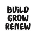 Build Grow Renew Logo