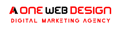A ONE Web Design & Digital Marketing Agency Logo
