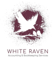 White Raven Accounting & Bookkeeping Logo