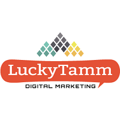 LuckyTamm Digital Marketing Logo