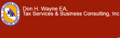 Don H Wayne EA Tax Services & Business Consulting Inc. Logo