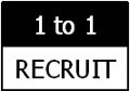 1to1 Recruit Logo