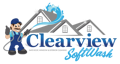 Clearview Soft Wash Logo