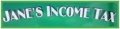 Jane's Income Tax Preparation & Bookkeeping Logo