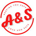 A & S Lock & Safe Logo