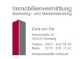 Cora von Ow, Immobilienvermittlung Logo