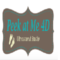 Peek at Me 4D Ultrasound Logo