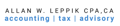 Allan W Leppik CPA Logo