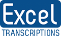 Excel Transcriptions Logo