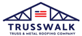 Trusswalk Truss and Metal Roofing Company Logo