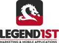 Legend1st Marketing & Mobile Apps Logo