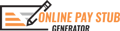 Online Paystub Generator Logo