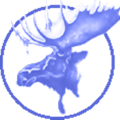 Bull Moose Surveying Logo