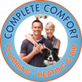 Complete Comfort Plumbing Heating and AC Logo