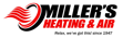 Miller's Heating & Air Logo