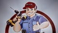 Hudson handyman Logo