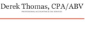 Derek Thomas, CPA/ABV Logo