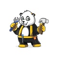 Handy Panda Property Maintenance Logo