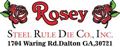 Rosey Steel Rule Die Company Logo