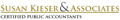 SUSAN KIESER & ASSOCIATES Certified Public Accountants Logo