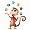 100th Monkey Logo