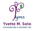 Yvette M. Soto Accounting & Income Tax Logo