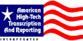 American High-Tech Transcription Logo