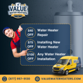 Value Water Heaters Logo