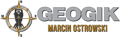GEOGiK Marcin Ostrowski Logo